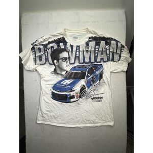 Vintage Alex Bowman #88 Nascar AOP Shirt Men's 2XL Racing Hendrick RARE